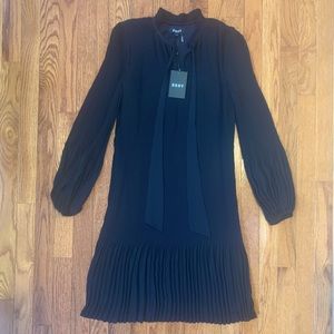 NWT DKNY black  long sleeve dress!